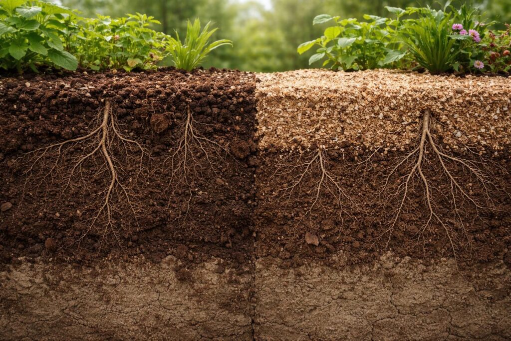 découvrez comment une tonne de terreau en m3 influence la structure de votre sol et améliore la qualité de vos plantations.