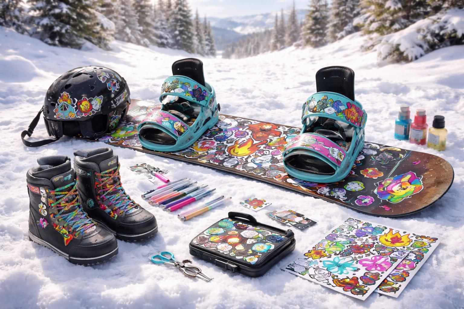 découvrez 5 idées créatives pour utiliser un kit déco snowboard et personnalisez votre planche avec style et originalité.