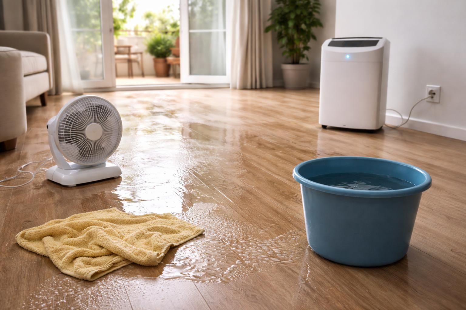découvrez des méthodes efficaces pour accélérer le séchage de votre parquet stratifié après un dégât des eaux et prévenir les dommages.