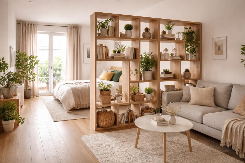 découvrez des astuces faciles et économiques pour séparer la chambre du salon sans dépenser beaucoup, en optimisant votre espace de vie avec style.