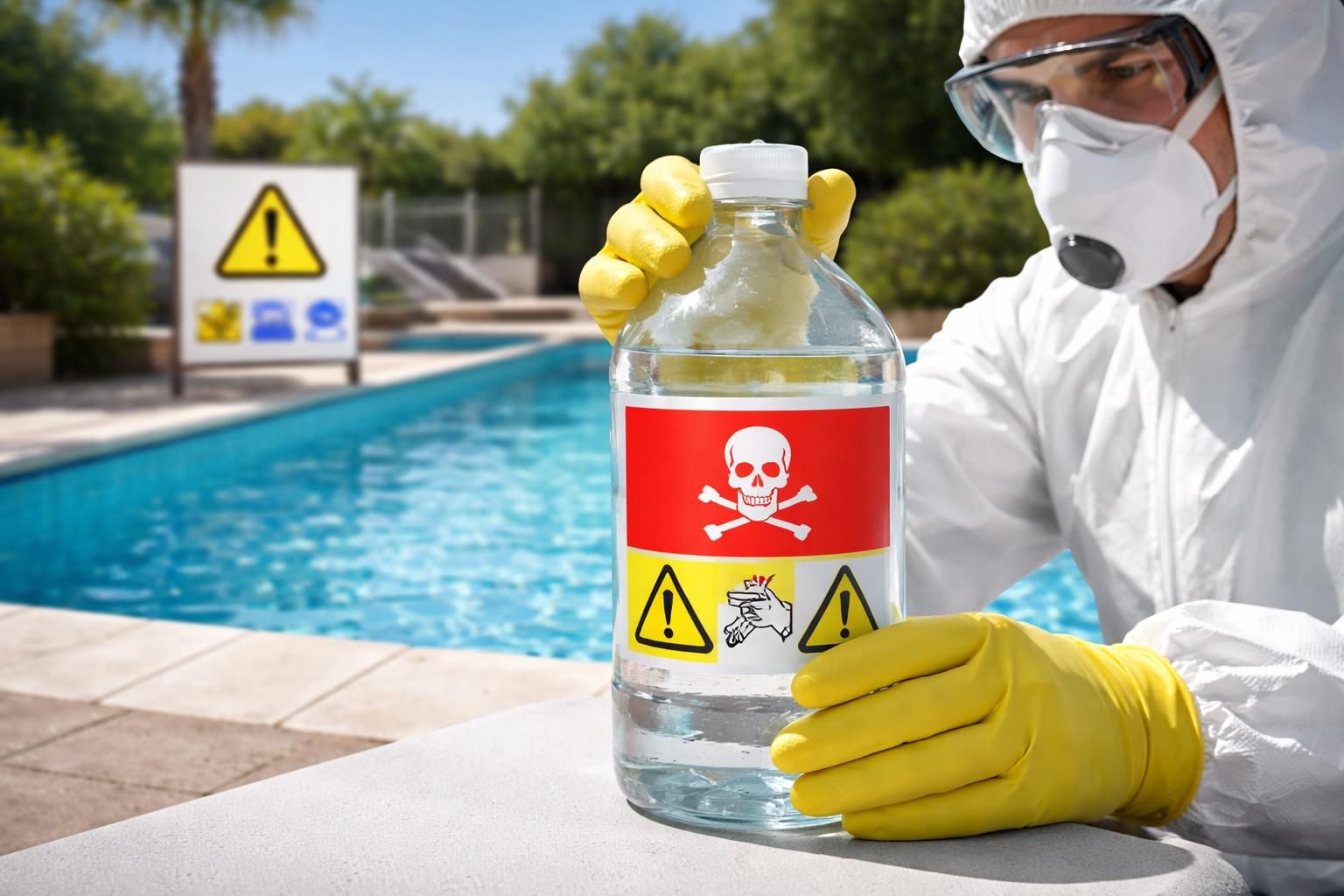 découvrez les risques liés à l'acide chlorhydrique dans la piscine et apprenez comment agir efficacement pour garantir la sécurité et la qualité de l'eau.