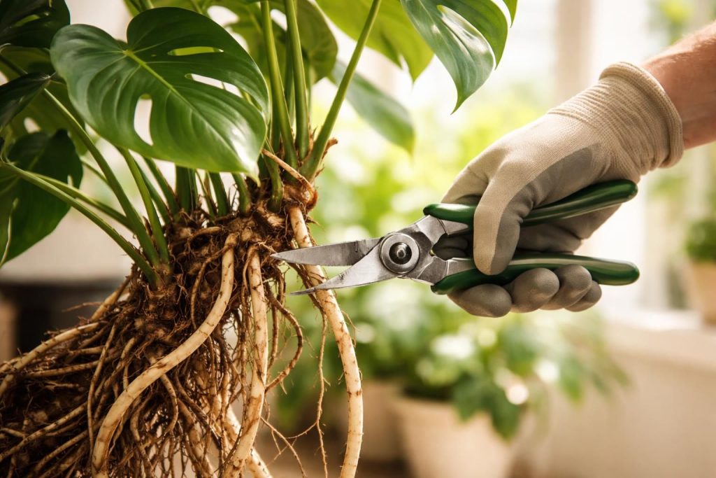 découvrez comment couper la racine de votre monstera en toute sécurité avec nos conseils pratiques et essentiels pour préserver la santé de votre plante.