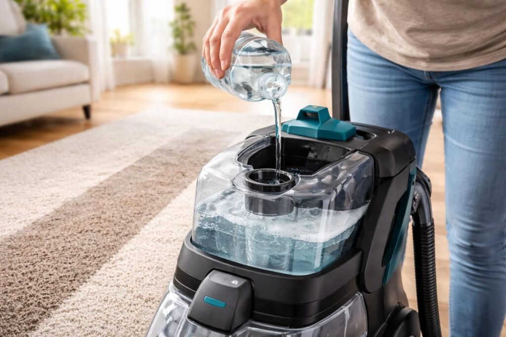 découvrez comment utiliser efficacement un détergent pour shampouineuse afin d'obtenir des résultats impeccables et un nettoyage en profondeur de vos tapis et tissus.