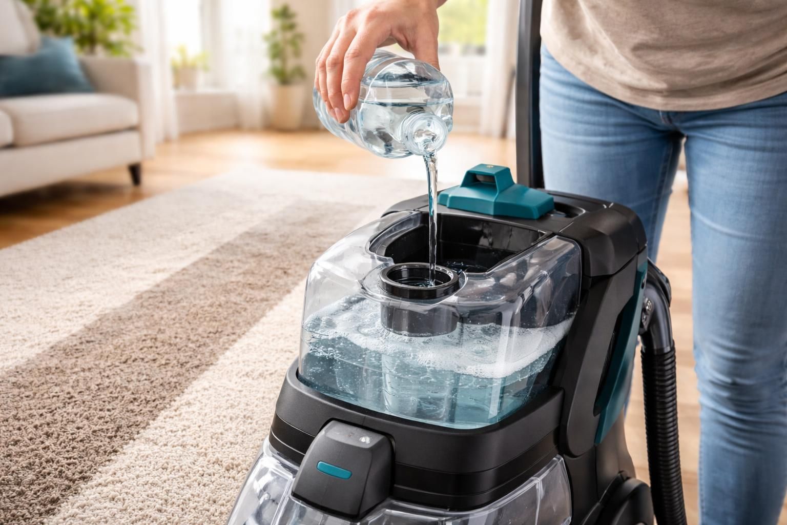 découvrez comment utiliser efficacement un détergent pour shampouineuse afin d'obtenir des résultats impeccables et un nettoyage en profondeur de vos tapis et tissus.
