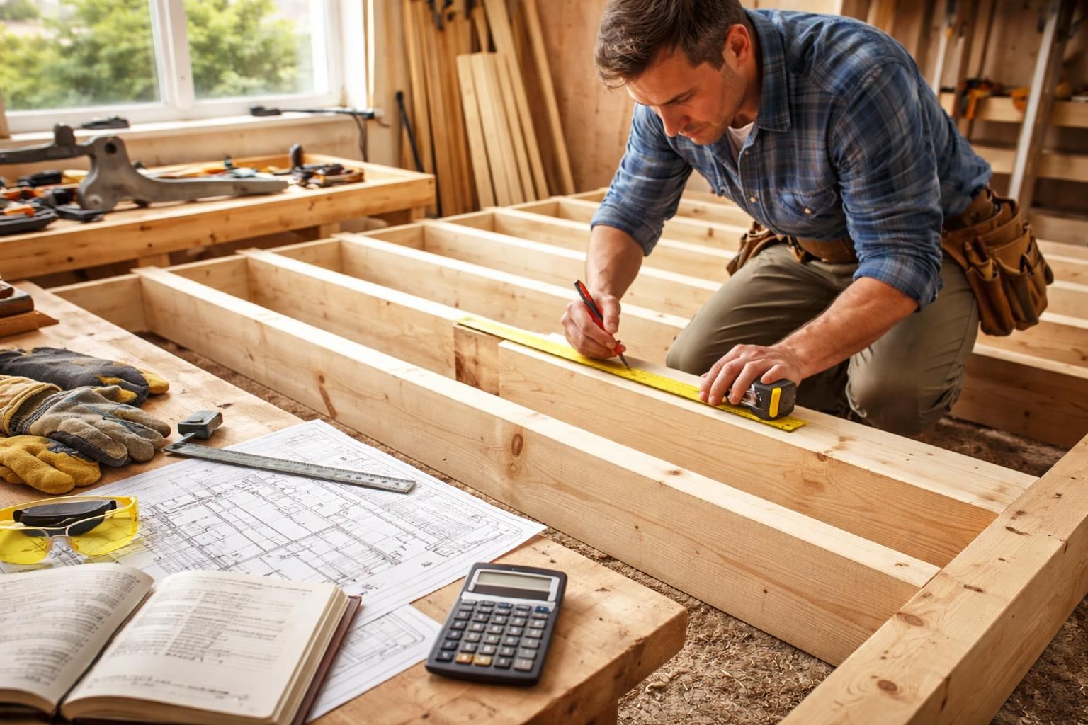 découvrez les étapes essentielles pour calculer correctement les solives d'un plancher en bois, un guide pratique que tout bricoleur doit maîtriser pour garantir solidité et durabilité.