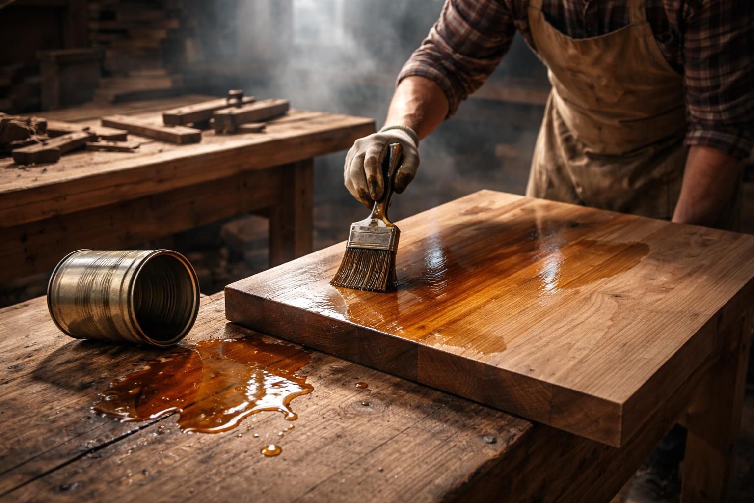 découvrez les risques liés à l'utilisation de l'huile de lin bois dans le travail du bois et apprenez comment travailler en toute sécurité avec ce produit naturel.