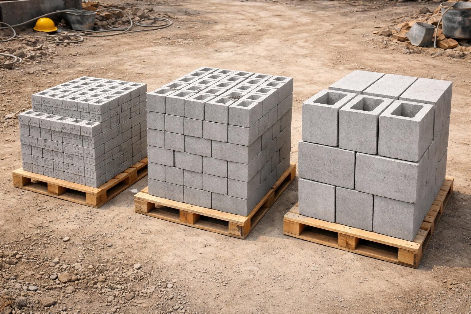 découvrez les différentes tailles de parpaings et comment elles influent sur le nombre de parpaings contenus dans une palette pour optimiser vos achats et votre chantier.