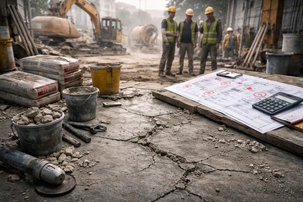 découvrez les principaux inconvénients du béton quartzé et comment ils peuvent influencer le coût total de votre projet de construction.