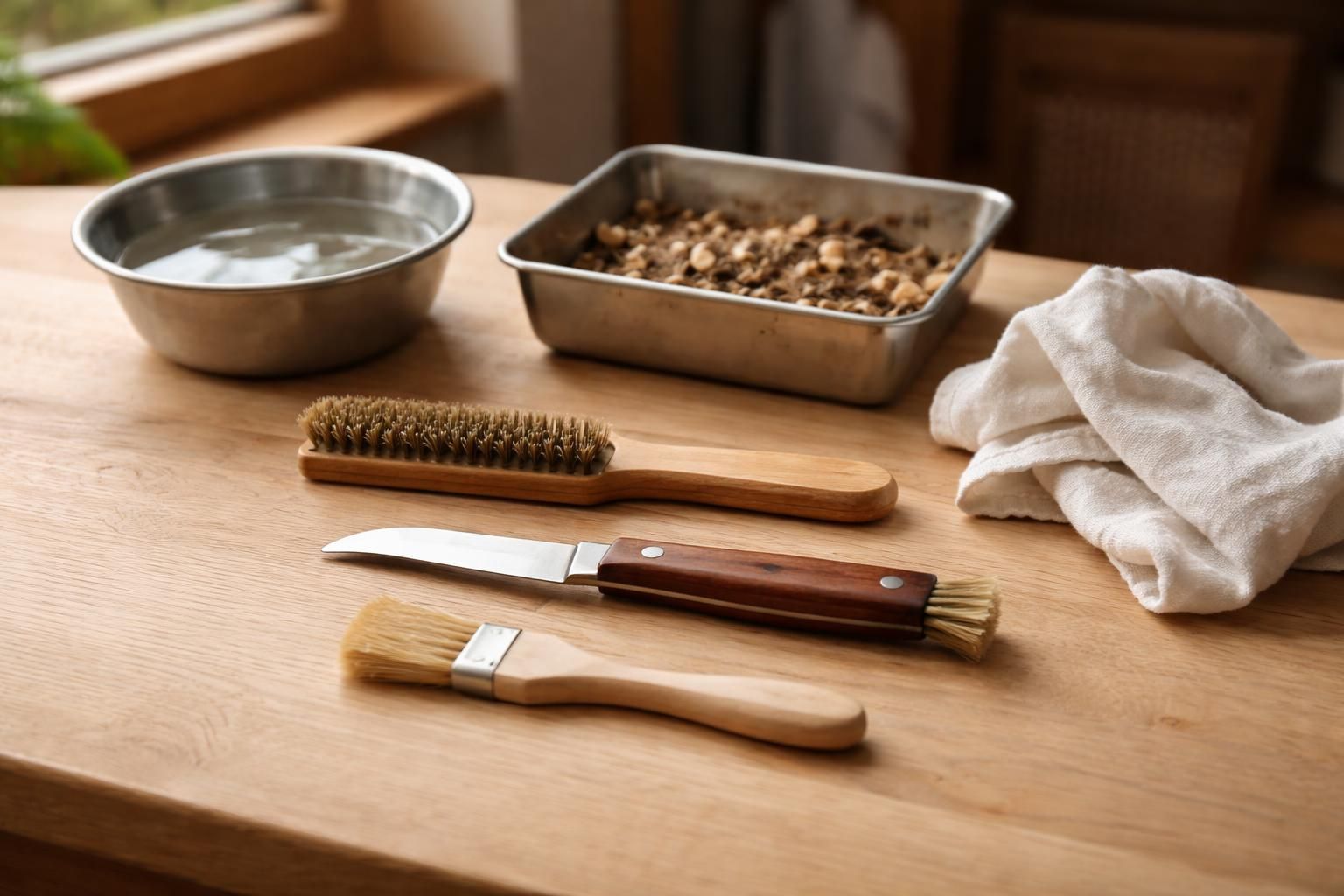 découvrez les outils indispensables pour réussir le nettoyage des pieds de mouton et profitez pleinement de ce délicieux champignon.
