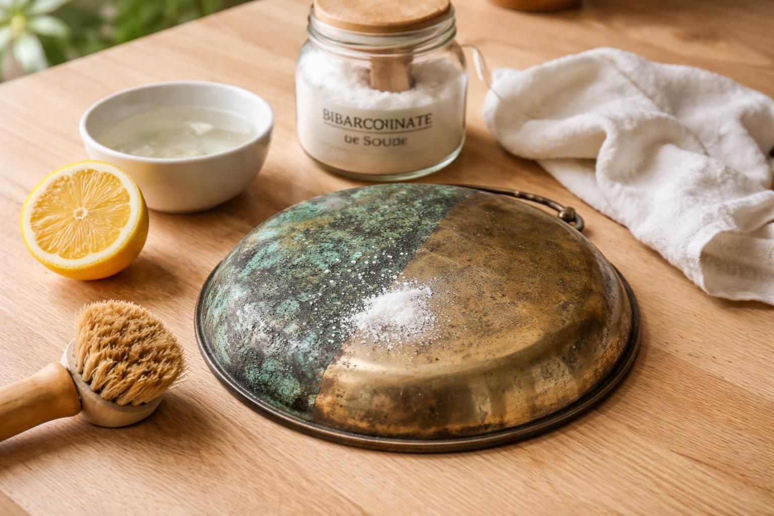 découvrez des produits naturels efficaces pour enlever le vert-de-gris sur le métal et redonnez-lui tout son éclat sans utiliser de produits chimiques agressifs.