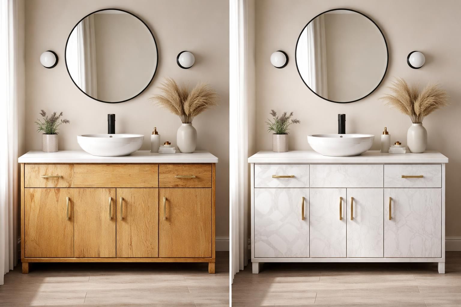 découvrez pourquoi relooker vos meubles de salle de bain avec un adhésif est une alternative pratique, économique et rapide à une rénovation complète, tout en offrant un résultat esthétique et personnalisé.