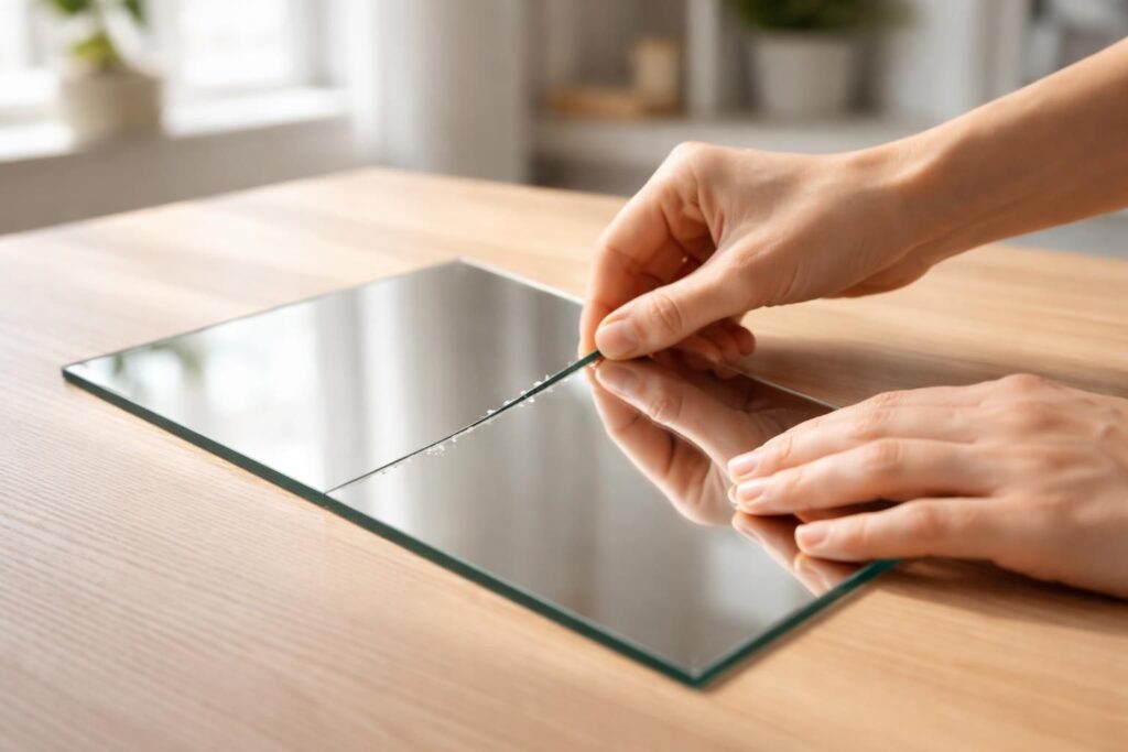 découvrez comment couper un miroir sans outil peut être plus simple que vous ne le pensez, avec des techniques faciles et sûres à réaliser chez vous.