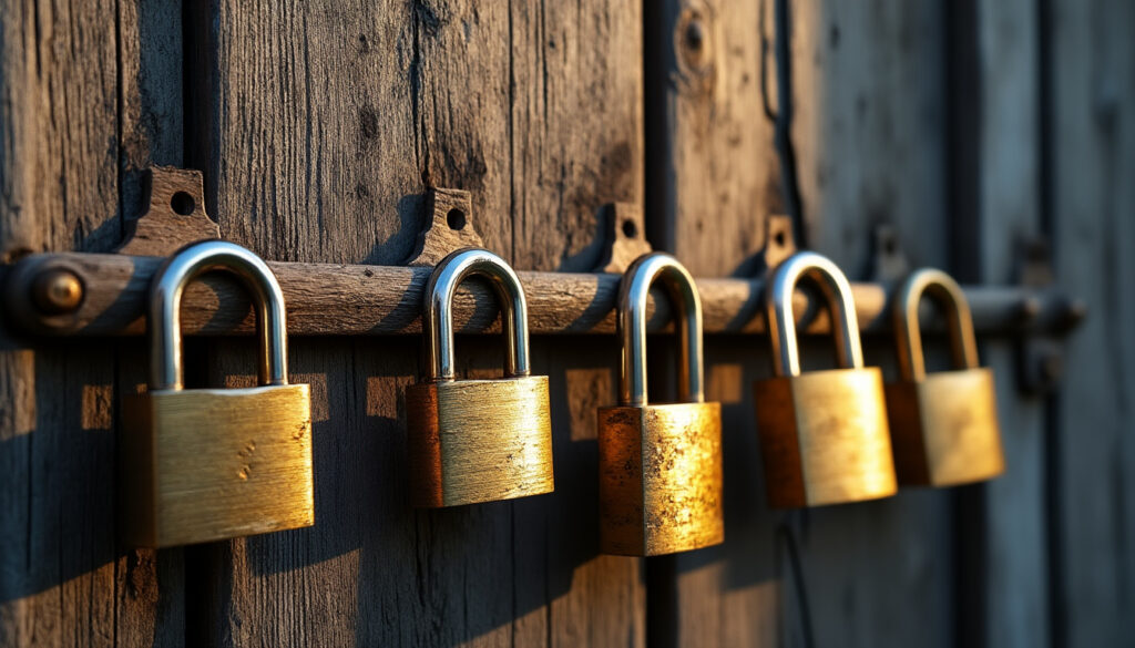 découvrez pourquoi les cadenas avec corps en laiton massif offrent une résistance optimale à la corrosion et à l'usure, faisant d'eux le choix parfait pour sécuriser vos espaces extérieurs.