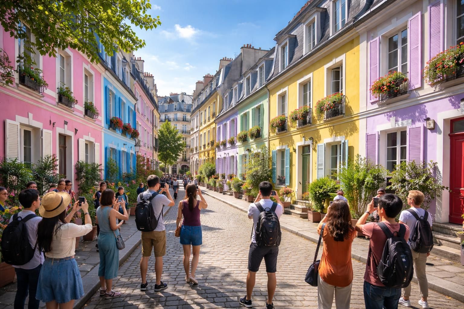 découvrez pourquoi les maisons colorées de la rue crémieux à paris fascinent autant les visiteurs et attirent les curieux du monde entier grâce à leur charme unique.