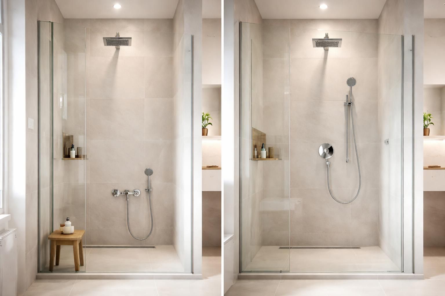 découvrez comment la hauteur de la robinetterie dans votre douche influence l'esthétique et l'harmonie de votre salle de bain, pour un design à la fois fonctionnel et élégant.