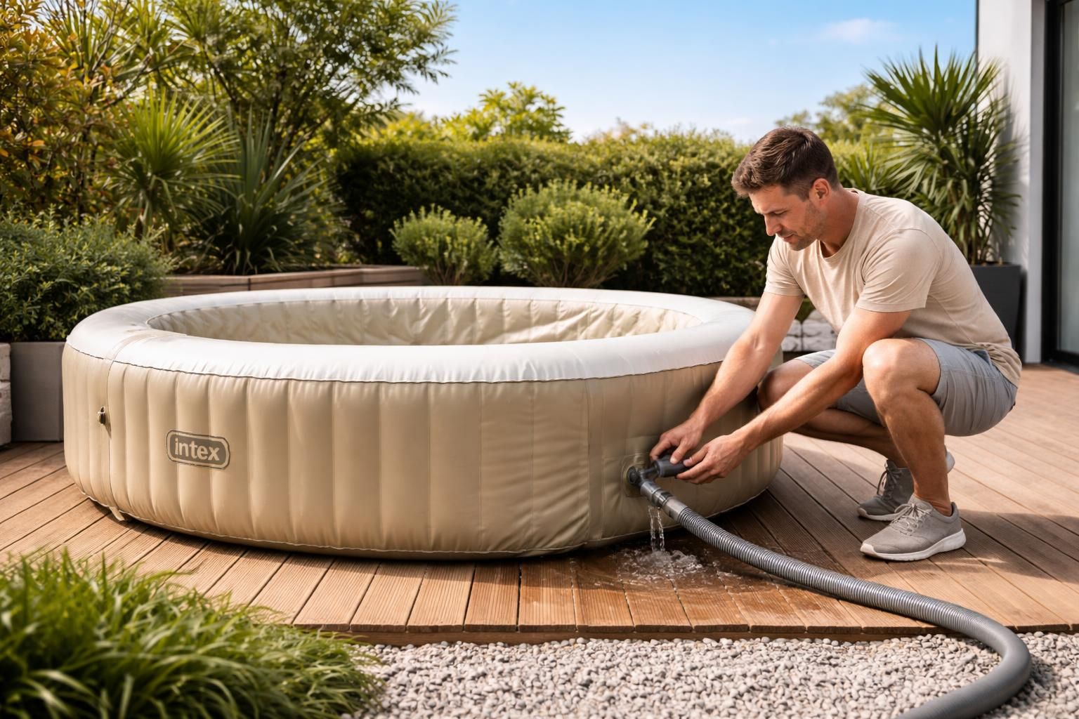 découvrez toutes les étapes essentielles pour dégonfler correctement votre spa intex, ainsi que des conseils pratiques pour un entretien optimal.