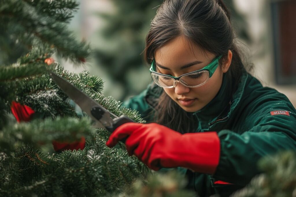 Un guide détaillé sur comment tailler des sapins en toute sécurité